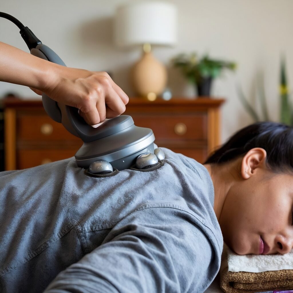 massage, spa, therapy, wellness, relaxation, health, hands, skin, physiotherapy, relax, woman, knee, pain, treatment, ai generated